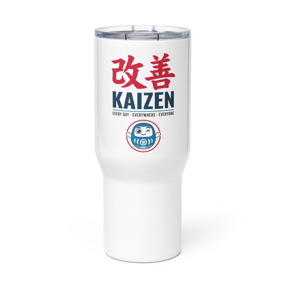 Every Day Everywhere Everyone Kaizen Travel Mug